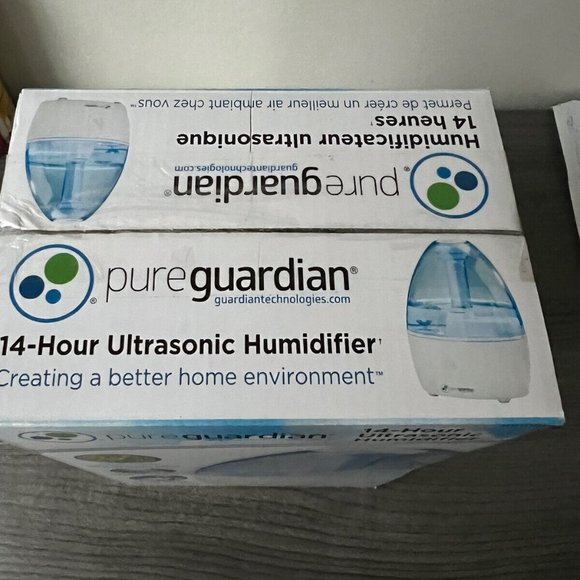 PureGuardian - Ultrasonic Cool Mist Humidifier - Blue/White - Picture 3 of 3